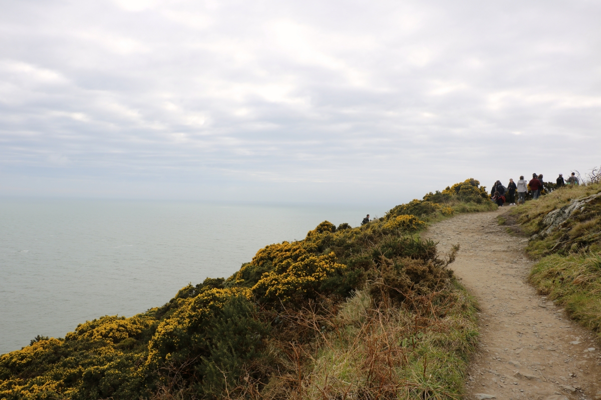 hiking in Howth